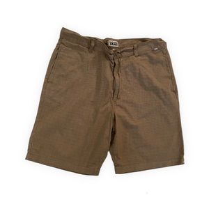 Men’s Vans Tan Shorts Size 34